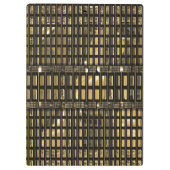 Sophisticated IV Beautiful Monogram Klembord (Achterkant)