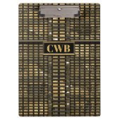 Sophisticated IV Beautiful Monogram Klembord (Voorkant)