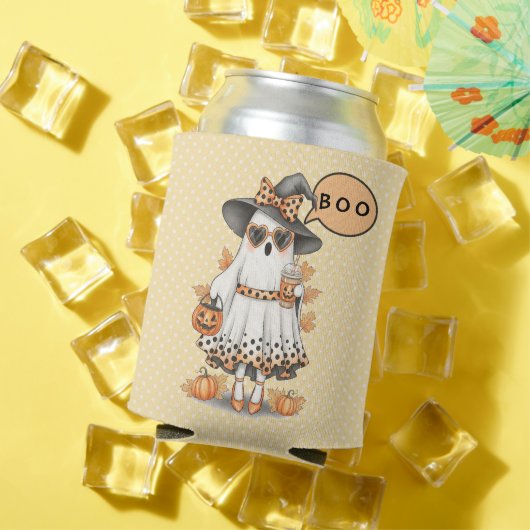 Sophisticated Lady Ghost in een feestjurk Blikjeskoeler (Insitu Zomer)