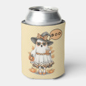 Sophisticated Lady Ghost in een feestjurk Blikjeskoeler (Blikje Voorkant)