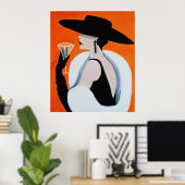 SOPHISTICATED LADY POSTER (Thuiskantoor)