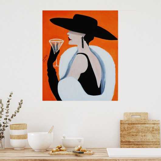 SOPHISTICATED LADY POSTER (Keuken)