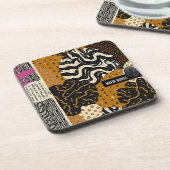 Sophisticated Luxury African Asian Caribbean Bier Onderzetter (Linkerzijde)