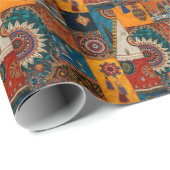 Sophisticated Luxury African Asian Caribbean Cadeaupapier (Rol Hoek)