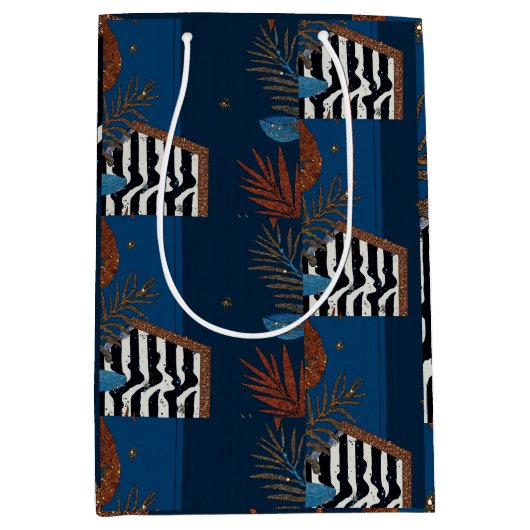 Sophisticated Luxury African Asian Caribbean Medium Cadeauzakje (Voorkant)