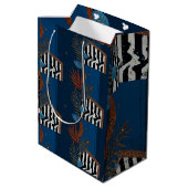 Sophisticated Luxury African Asian Caribbean Medium Cadeauzakje (Achterkant Gekanteld)