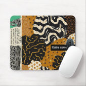 Sophisticated Luxury African Asian Caribbean Muismat (Met muis)