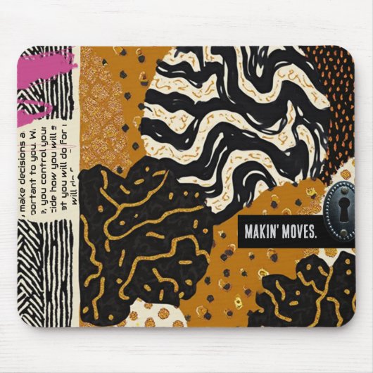 Sophisticated Luxury African Asian Caribbean Muismat (Voorkant)