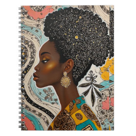 Sophisticated luxury African, Asian, Caribbean Notitieboek