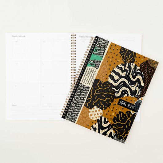 Sophisticated Luxury African Asian Caribbean Planner (Display)