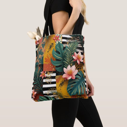 Sophisticated Luxury African Asian Caribbean Tote Bag (Dichtbij)