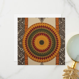 Sophisticated Luxury African Caribbean Asian   Bedankkaart