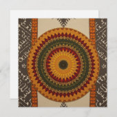 Sophisticated Luxury African Caribbean Asian   Bedankkaart (Voorkant / Achterkant)