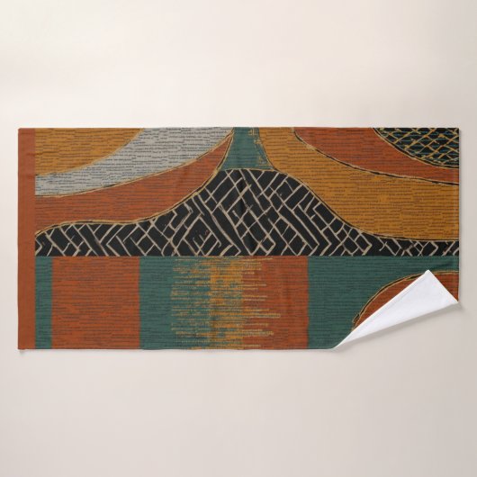 Sophisticated Luxury African Caribbean Bad Handdoek (Badhanddoek)