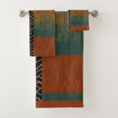 Sophisticated Luxury African Caribbean Bad Handdoek (Insitu)