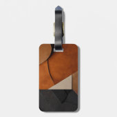 Sophisticated Luxury African Caribbean Bagagelabel (Achterkant verticaal)