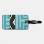 Sophisticated Luxury African Caribbean Bagagelabel (Achterkant horizontaal)