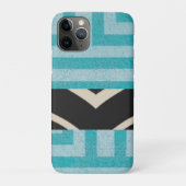 Sophisticated Luxury African Caribbean Bagagelabel Case-Mate iPhone Case (Achterkant)