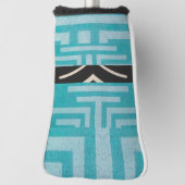 Sophisticated Luxury African Caribbean Bagagelabel Golfheadcover (Draai 90)