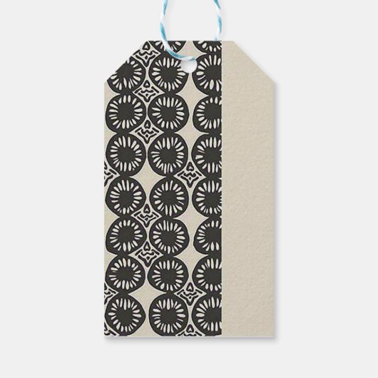 Sophisticated Luxury African Caribbean Cadeaulabel (Achterkant)