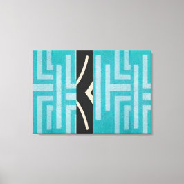 Sophisticated Luxury African Caribbean Canvas Afdruk