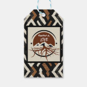 Sophisticated Luxury African Caribbean Gift Label Cadeaulabel (Voorkant)