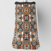 Sophisticated Luxury African Caribbean Golfheadcover (Draai 90)