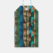 Sophisticated Luxury African Caribbean Island Cadeaulabel (Achterkant)