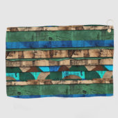 Sophisticated Luxury African Caribbean Island Golfhanddoek (Horizontaal)