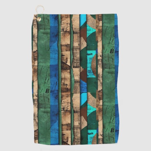 Sophisticated Luxury African Caribbean Island Golfhanddoek (Voorkant)