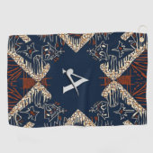 Sophisticated Luxury African Caribbean Island Golfhanddoek (Horizontaal)