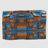 Sophisticated Luxury African Caribbean Island Golfhanddoek (Horizontaal)