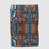 Sophisticated Luxury African Caribbean Island Golfhanddoek (Voorkant)