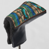 Sophisticated Luxury African Caribbean Island Golfheadcover (3/4 voorkant)
