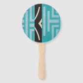 Sophisticated Luxury African Caribbean Island Handwaaier (Achterkant)