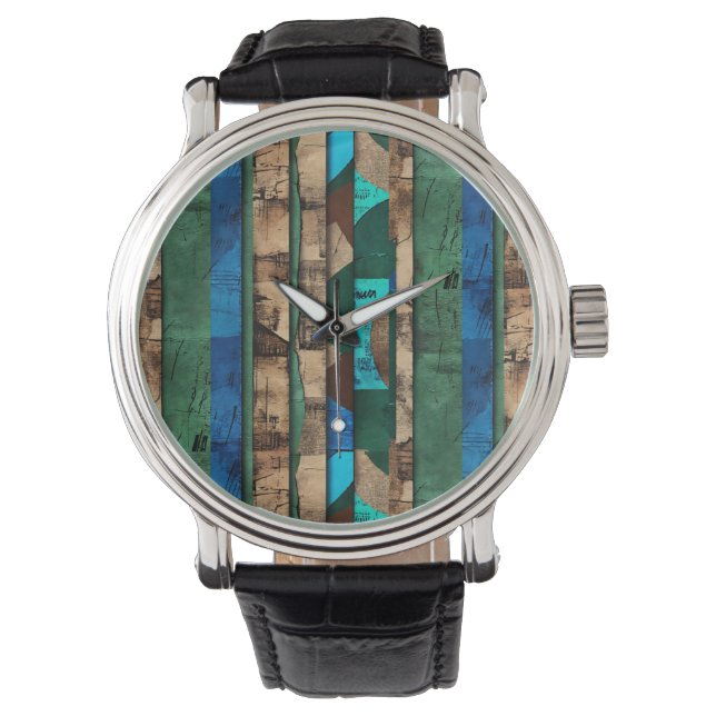 Sophisticated Luxury African Caribbean Island Horloge (Voorkant)