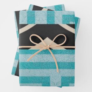 Sophisticated Luxury African Caribbean Island Inpakpapier Vel