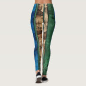 Sophisticated Luxury African Caribbean Island Leggings (Achterkant)