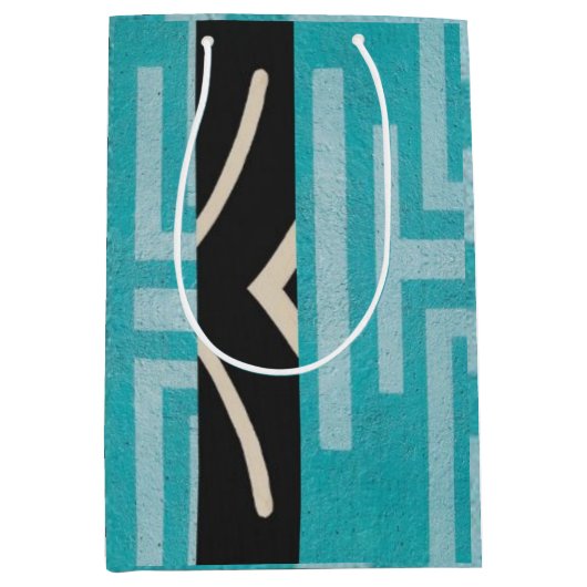 Sophisticated Luxury African Caribbean Island Medium Cadeauzakje (Voorkant)