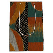 Sophisticated Luxury African Caribbean Island Medium Cadeauzakje (Achterkant)