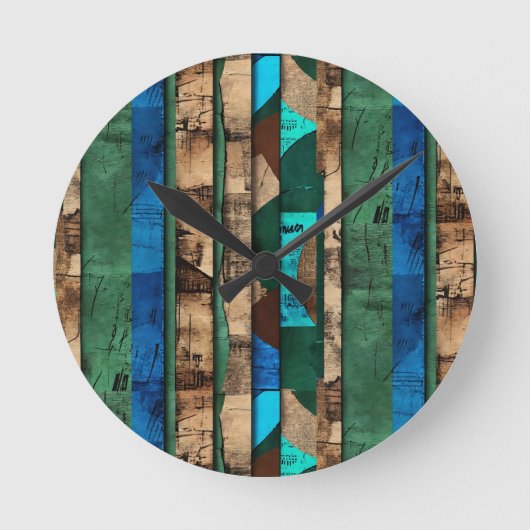 Sophisticated Luxury African Caribbean Island Ronde Klok (Voorkant)