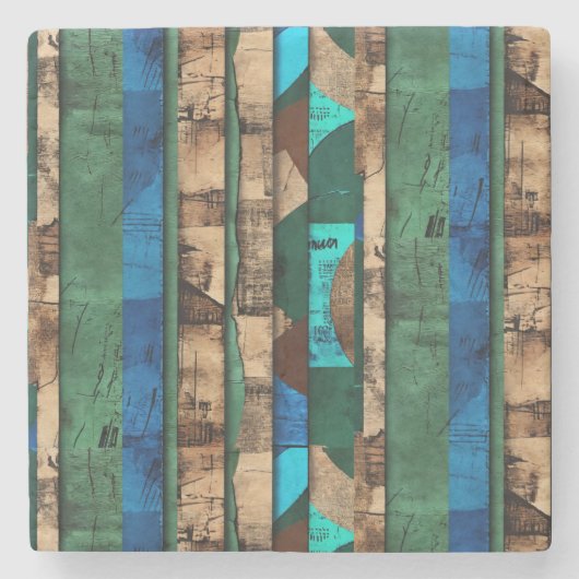 Sophisticated Luxury African Caribbean Island Stenen Onderzetter (Voorkant)