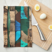 Sophisticated Luxury African Caribbean Island Theedoek (Quarter Fold)