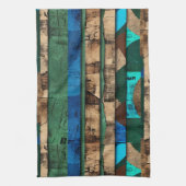 Sophisticated Luxury African Caribbean Island Theedoek (Verticaal)