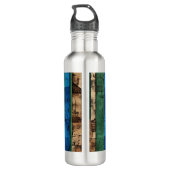 Sophisticated Luxury African Caribbean Island Waterfles (Achterkant)