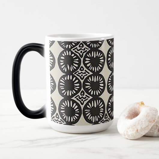 Sophisticated Luxury African Caribbean Magische Mok (Met donut)