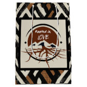 Sophisticated Luxury African Caribbean Medium Cadeauzakje (Achterkant)