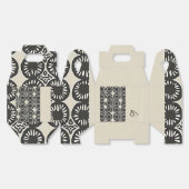 Sophisticated Luxury African Caribbean Minimalist Bedankdoosjes (Ongevouwen)