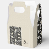 Sophisticated Luxury African Caribbean Minimalist Bedankdoosjes (Open)