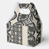 Sophisticated Luxury African Caribbean Minimalist Bedankdoosjes (Achterkant)